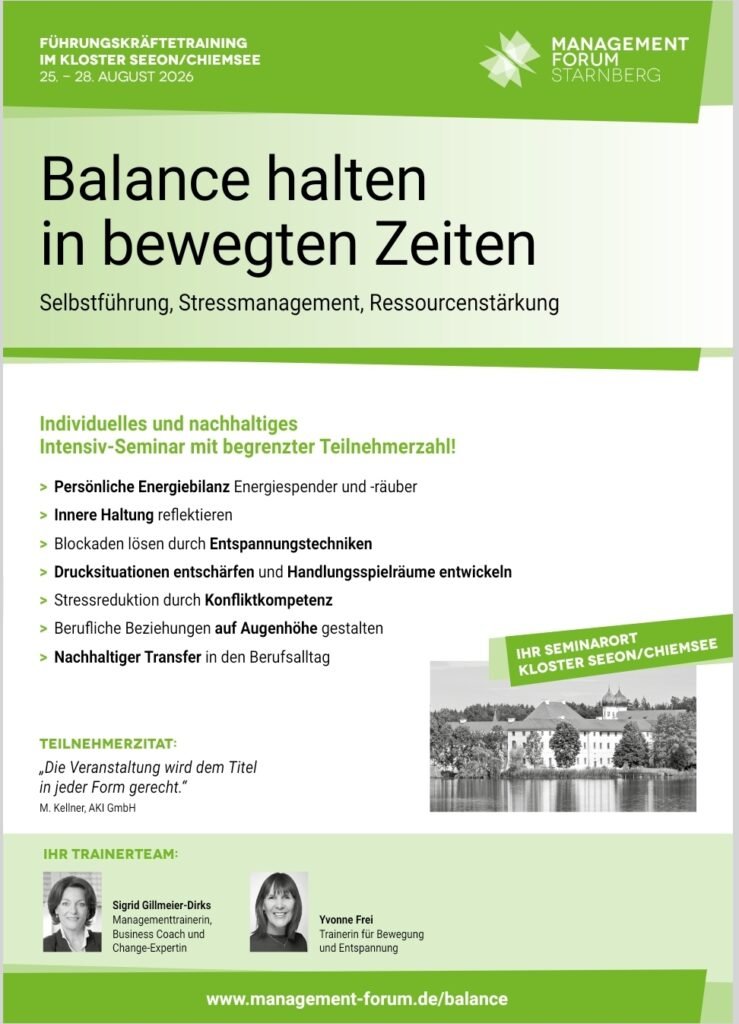 Führungskräfteseminar 2026